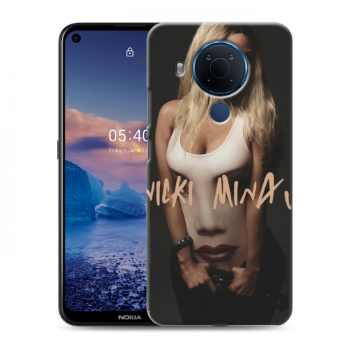 Дизайнерский силиконовый чехол для Nokia 5.4 Ники Минаж