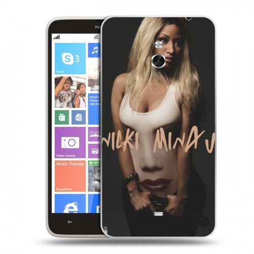 Дизайнерский пластиковый чехол для Nokia Lumia 1320 Ники Минаж