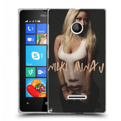 Дизайнерский пластиковый чехол для Microsoft Lumia 435 Ники Минаж