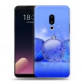 Дизайнерский пластиковый чехол для Meizu 15 Plus Новогодние шары