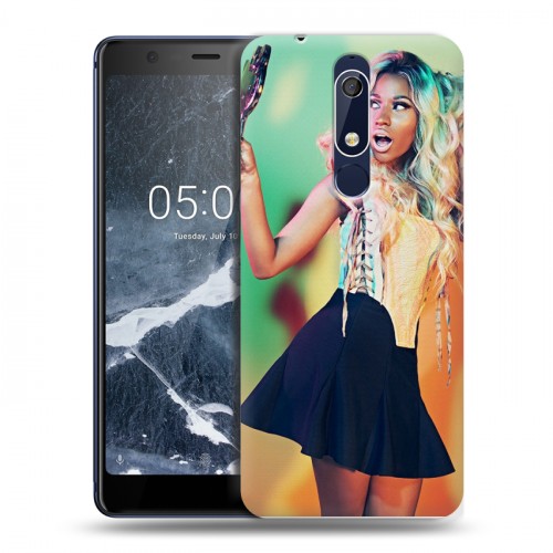 Дизайнерский пластиковый чехол для Nokia 5.1 Ники Минаж