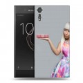 Дизайнерский пластиковый чехол для Sony Xperia XZs Ники Минаж