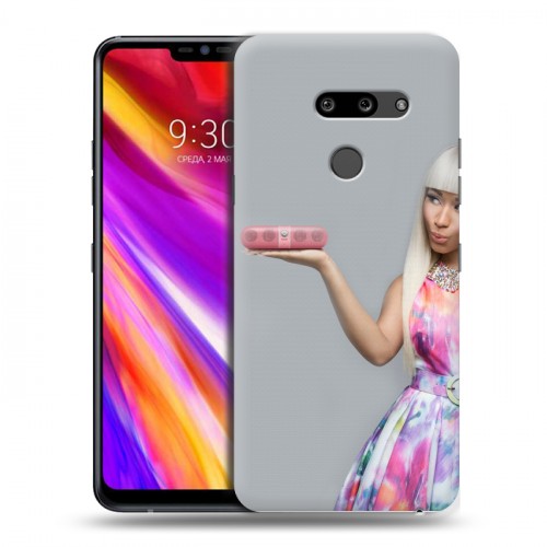 Дизайнерский пластиковый чехол для LG G8 ThinQ Ники Минаж