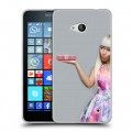 Дизайнерский пластиковый чехол для Microsoft Lumia 640 Ники Минаж