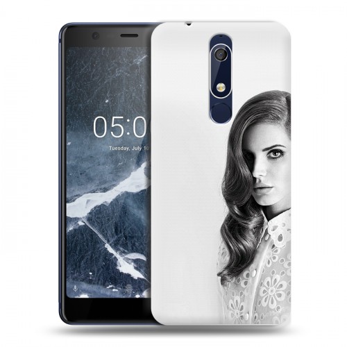 Дизайнерский пластиковый чехол для Nokia 5.1 Лан Дел Рей