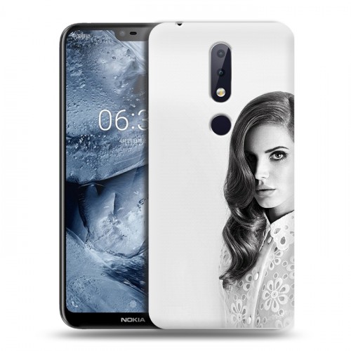 Дизайнерский пластиковый чехол для Nokia 6.1 Plus Лан Дел Рей