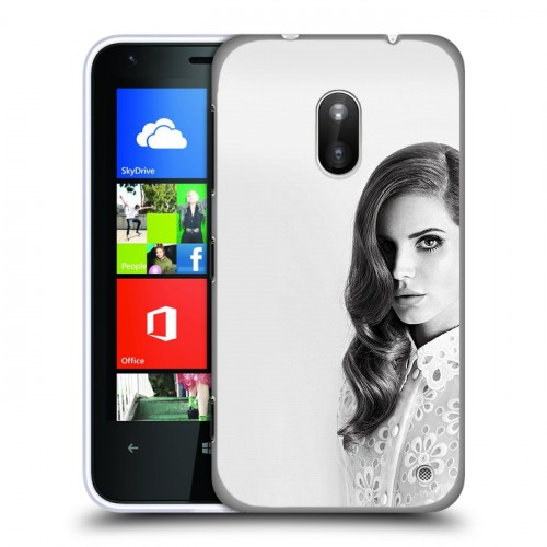 Дизайнерский пластиковый чехол для Nokia Lumia 620 Лан Дел Рей