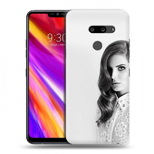 Дизайнерский пластиковый чехол для LG G8 ThinQ Лан Дел Рей