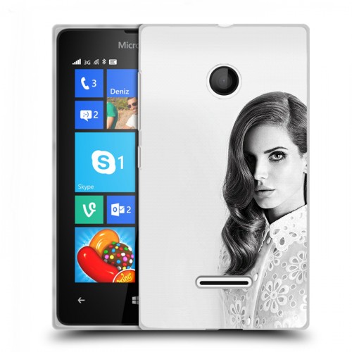 Дизайнерский пластиковый чехол для Microsoft Lumia 435 Лан Дел Рей