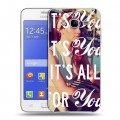 Дизайнерский пластиковый чехол для Samsung Galaxy J7 Лан Дел Рей