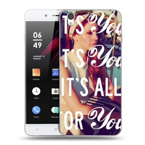Дизайнерский пластиковый чехол для OnePlus X Лан Дел Рей