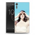 Дизайнерский пластиковый чехол для Sony Xperia XZs Лан Дел Рей