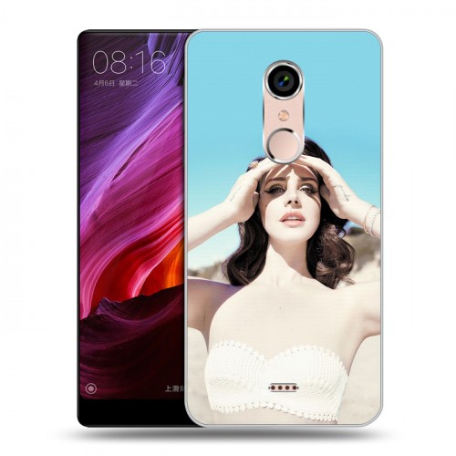 Дизайнерский силиконовый чехол для BQ Strike Selfie Max Лан Дел Рей