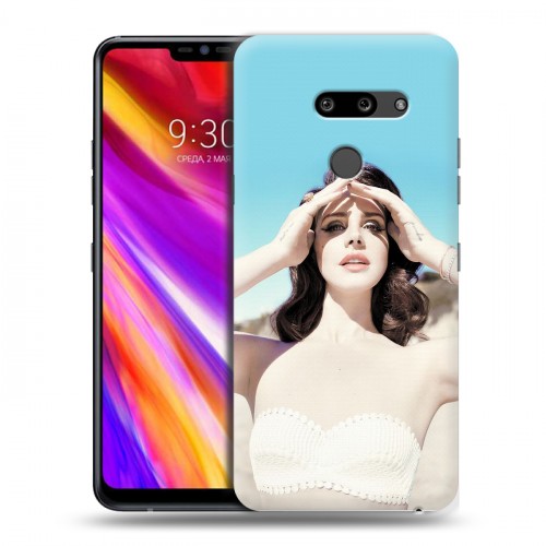 Дизайнерский пластиковый чехол для LG G8 ThinQ Лан Дел Рей