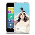 Дизайнерский пластиковый чехол для Nokia Lumia 530 Лан Дел Рей