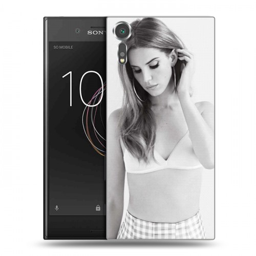 Дизайнерский пластиковый чехол для Sony Xperia XZs Лан Дел Рей