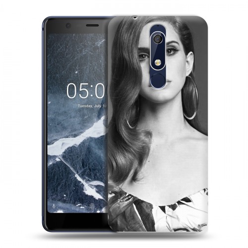 Дизайнерский пластиковый чехол для Nokia 5.1 Лан Дел Рей