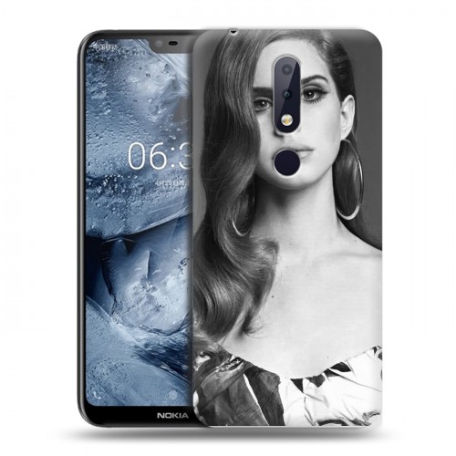 Дизайнерский пластиковый чехол для Nokia 6.1 Plus Лан Дел Рей