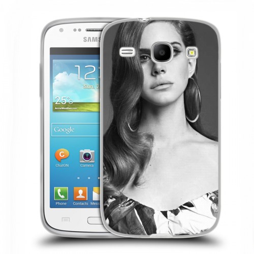 Дизайнерский пластиковый чехол для Samsung Galaxy Core Лан Дел Рей