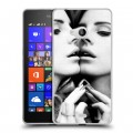 Дизайнерский пластиковый чехол для Microsoft Lumia 540 Лан Дел Рей