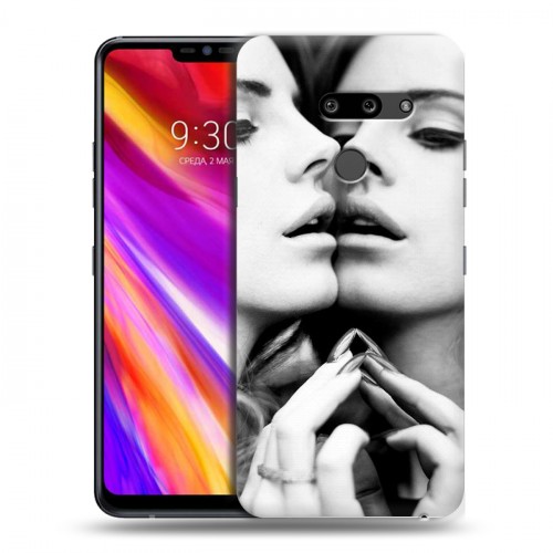 Дизайнерский пластиковый чехол для LG G8 ThinQ Лан Дел Рей