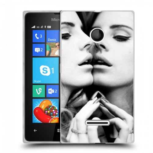 Дизайнерский пластиковый чехол для Microsoft Lumia 435 Лан Дел Рей