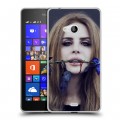 Дизайнерский пластиковый чехол для Microsoft Lumia 540 Лан Дел Рей