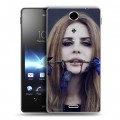 Дизайнерский пластиковый чехол для Sony Xperia TX Лан Дел Рей