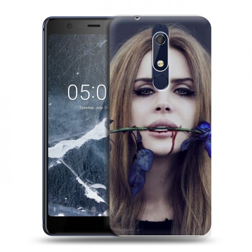 Дизайнерский пластиковый чехол для Nokia 5.1 Лан Дел Рей