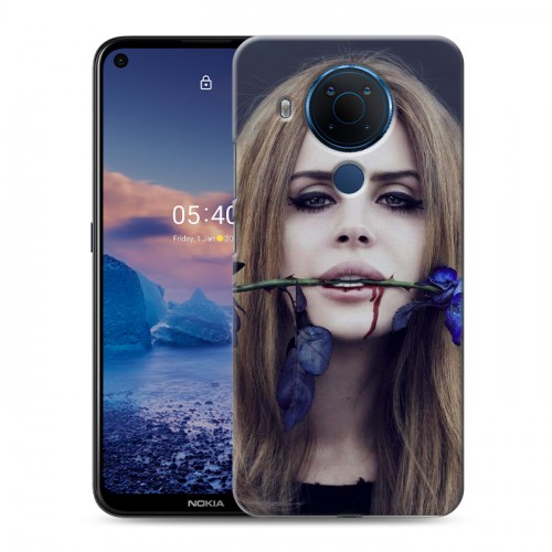 Дизайнерский силиконовый чехол для Nokia 5.4 Лан Дел Рей