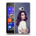 Дизайнерский пластиковый чехол для Microsoft Lumia 540 Лан Дел Рей