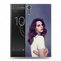 Дизайнерский пластиковый чехол для Sony Xperia XZs Лан Дел Рей