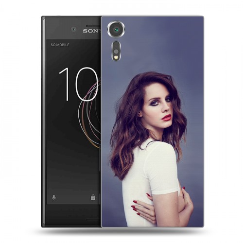 Дизайнерский пластиковый чехол для Sony Xperia XZs Лан Дел Рей