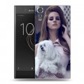 Дизайнерский пластиковый чехол для Sony Xperia XZs Лан Дел Рей