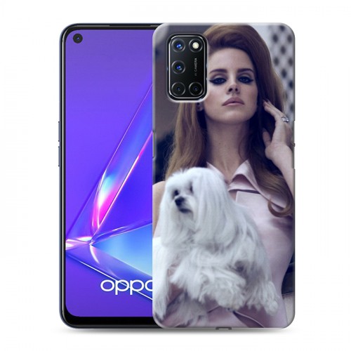 Дизайнерский пластиковый чехол для OPPO A52 Лан Дел Рей