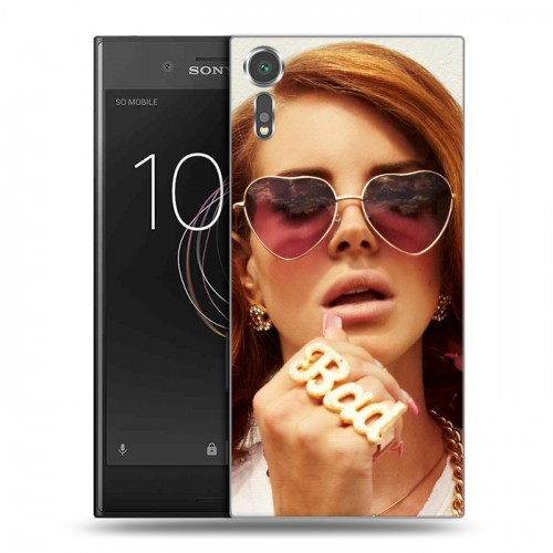 Дизайнерский пластиковый чехол для Sony Xperia XZs Лан Дел Рей