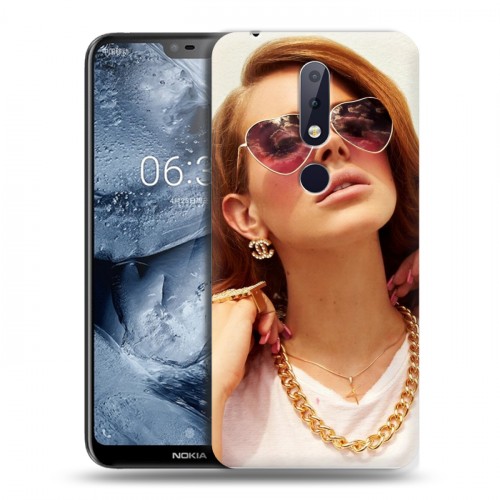 Дизайнерский пластиковый чехол для Nokia 6.1 Plus Лан Дел Рей