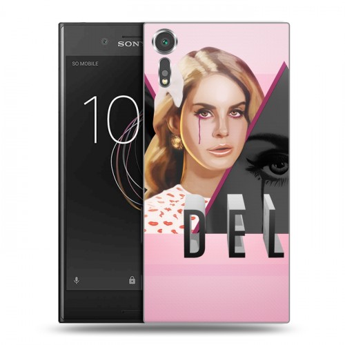 Дизайнерский пластиковый чехол для Sony Xperia XZs Лан Дел Рей