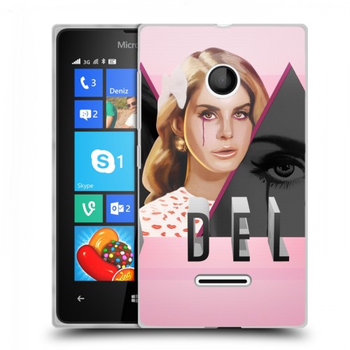 Дизайнерский пластиковый чехол для Microsoft Lumia 435 Лан Дел Рей