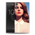 Дизайнерский пластиковый чехол для Sony Xperia XZs Лан Дел Рей