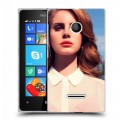 Дизайнерский пластиковый чехол для Microsoft Lumia 435 Лан Дел Рей