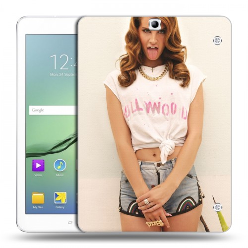 Дизайнерский силиконовый чехол для Samsung Galaxy Tab S2 9.7 Лан Дел Рей