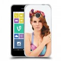 Дизайнерский пластиковый чехол для Nokia Lumia 530 Лан Дел Рей