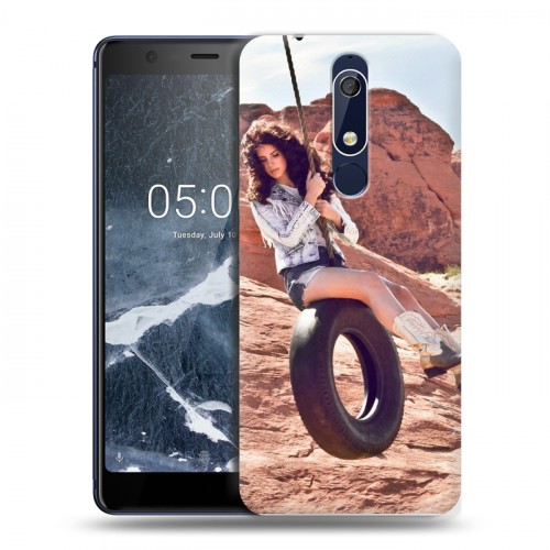 Дизайнерский пластиковый чехол для Nokia 5.1 Лан Дел Рей