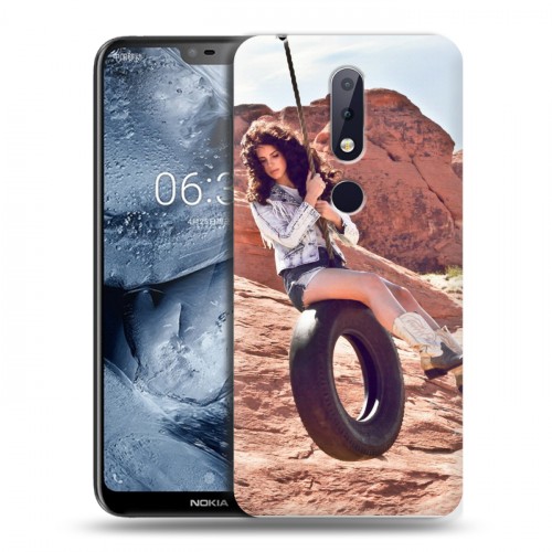 Дизайнерский пластиковый чехол для Nokia 6.1 Plus Лан Дел Рей