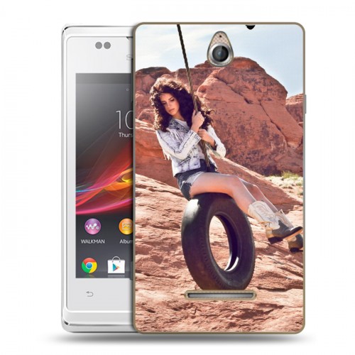 Дизайнерский пластиковый чехол для Sony Xperia E Лан Дел Рей