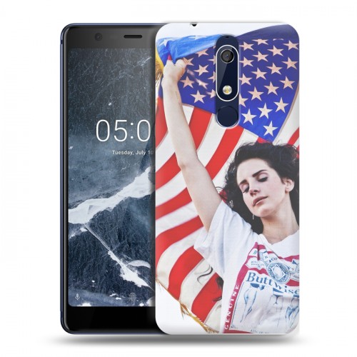 Дизайнерский пластиковый чехол для Nokia 5.1 Лан Дел Рей