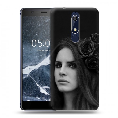 Дизайнерский пластиковый чехол для Nokia 5.1 Лан Дел Рей