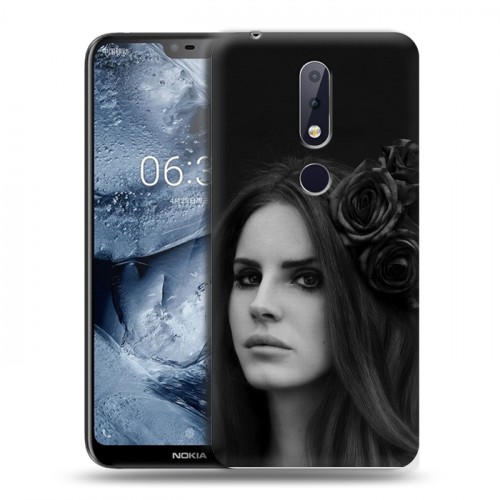 Дизайнерский пластиковый чехол для Nokia 6.1 Plus Лан Дел Рей