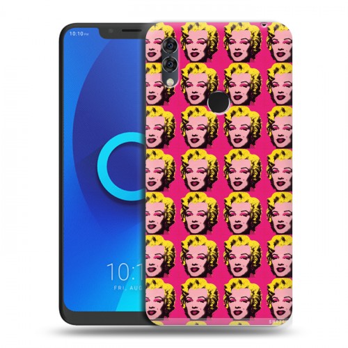 Дизайнерский силиконовый чехол для Alcatel 5V Мерлин Монро